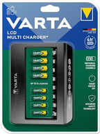 VARTA Multi Charger +, akkumulátortöltő AA/AAA/9V, egyedi töltés, hibás cellák