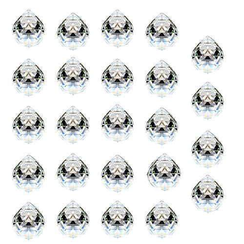 Crystal 20mm kristály napfogó prizma függő 24 darabos