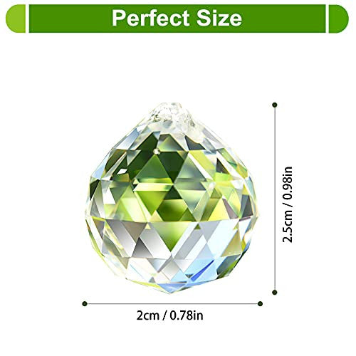 Crystal 20mm kristály napfogó prizma függő 24 darabos