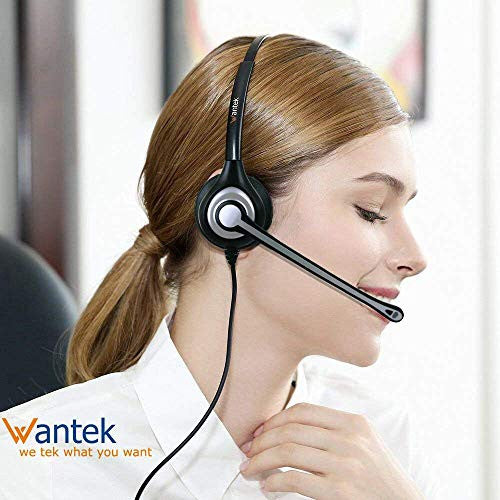 Wantek telefonos fejhallgató mikrofonnal 3,5 mm