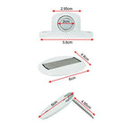 Door Stopper mágneses ajtóütköző fúrás nélkül rozsdamentes acél