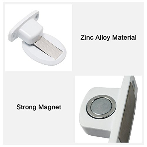 Door Stopper mágneses ajtóütköző fúrás nélkül rozsdamentes acél