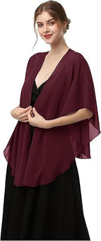 Shawls és Wraps estélyi ruhákhoz, női elegáns selymes sál átlátszó chiffon