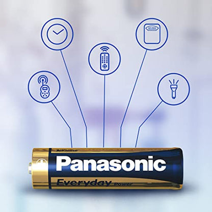 Panasonic Everyday Power alkáli elem, AA Mignon LR6, 1.5 V, 20 darabos megbízható