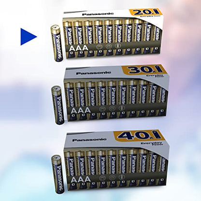 Panasonic Everyday Power alkáli elem, AA Mignon LR6, 1.5 V, 20 darabos megbízható