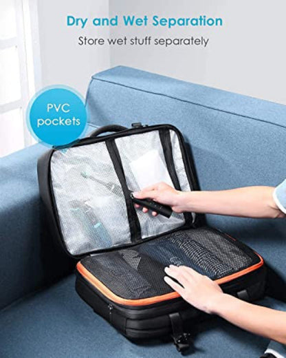 HOMIEE utazó hátizsák 30L-40L, vízálló, 15.6" laptop