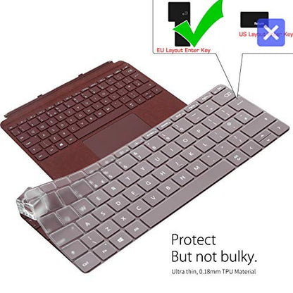 Digi-Tatoo ultra vékony billentyűzetvédő Microsoft Surface Laptop Go/Laptop Go2-hoz