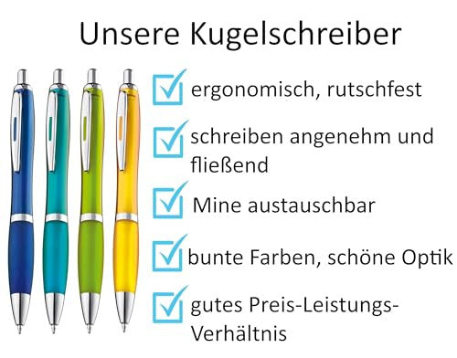 [10 színű ergonomikus golyóstoll készlet csúszásmentes fogórész visszahúzható - outlet termék