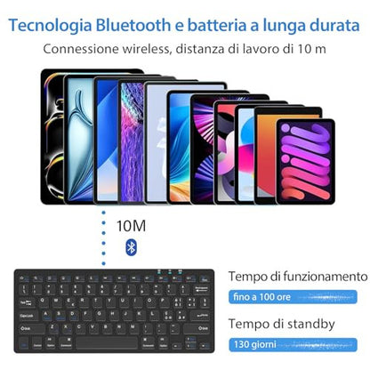 BCASE Samsung/iPad Bluetooth billentyűzet olasz kiosztás
