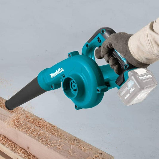 Makita UB100D vezeték nélküli fúvó 12Vmax, kék akku és töltő nélkül