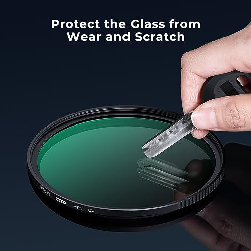 Beschoi 49mm UV védőszűrő, 32 rétegű nano bevonatú ultraibolya optikai üveggel