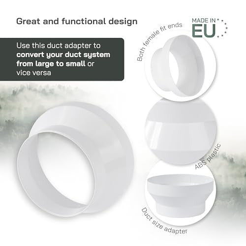 Vent Systems csőszűkítő adapter 100 mm - 125 mm