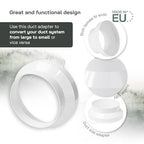 Vent Systems 125mm-150mm csatorna szűkítő adapter csatlakozó idom cső emelő szűkítő