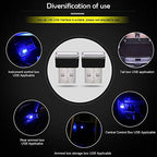 Led Lights autóhoz, 5 darabos fehér autó LED hangulatvilágítás, belső világítás