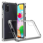 Samsung Galaxy A41 tok, kristálytiszta ütésálló, teljesen védő, átlátszó