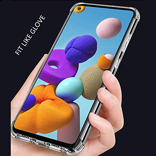 Samsung Galaxy A41 tok, kristálytiszta ütésálló, teljesen védő, átlátszó