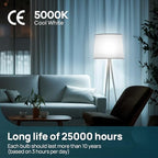 Linkind E27 LED izzó, 13W nappali fény, 5000K, 1521LM, 3 darabos
