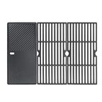 Enders Boston 3, Monroe Pro 3 öntöttvas grillrács 43 x 62,5 cm