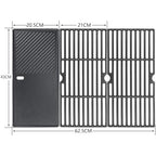 Enders Boston 3, Monroe Pro 3 öntöttvas grillrács 43 x 62,5 cm