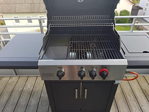 Enders Boston 3, Monroe Pro 3 öntöttvas grillrács 43 x 62,5 cm