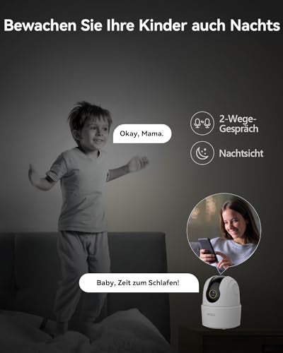 Imou WiFi beltéri kamera 360° okos kamera 1080P, emberi érzékelés, AI követés - outlet termék