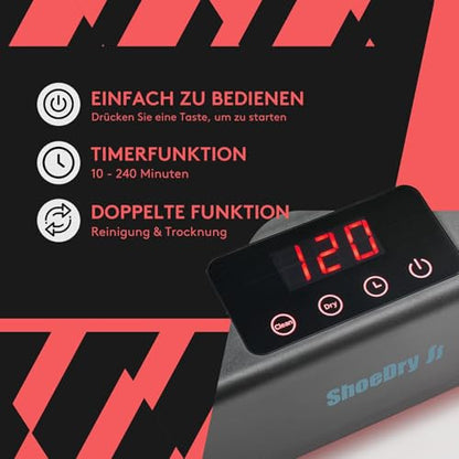 SHOEDRY OZONE - cipőszárító és frissítő ózon technológia, baktérium- és penészölő
