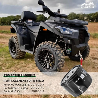 SOLLON 147 motorkerékpár olajszűrő Kymco-hoz