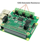 Raspberry Pi RS485 Can Hat SPI, 1 x Can Bus MCP2515, 2 x RS485 Bus SC16IS1752, jel-