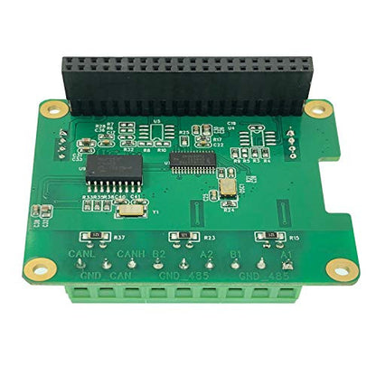 Raspberry Pi RS485 Can Hat SPI, 1 x Can Bus MCP2515, 2 x RS485 Bus SC16IS1752, jel-