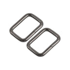 sourcing map 30 darabos fém négyzet gyűrű csat 25x16mm belső méret táskákhoz övekhez