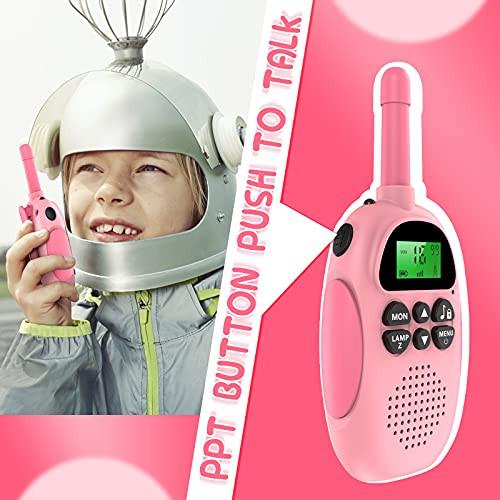 Ushining Walkie Talkie gyerekeknek, 16 csatornás, 2-irányú rádió LCD