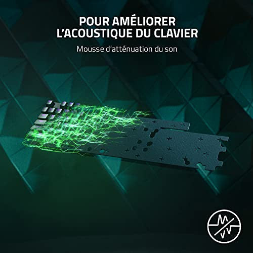 Razer Huntsman V2 Tenkeyless gamer billentyűzet vörös kapcsolók, optikai lineáris