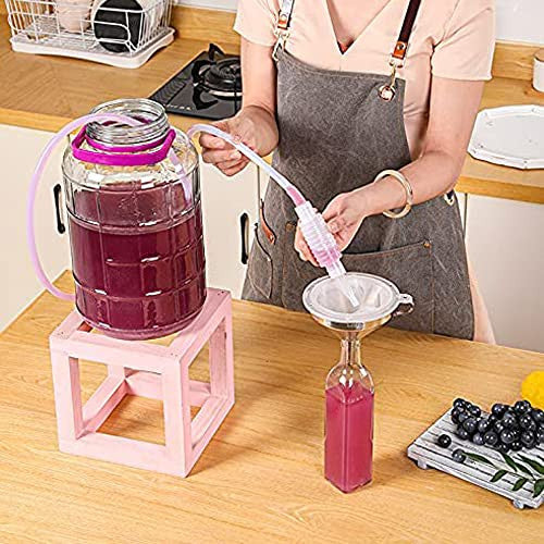 Wine Lifter bor szűrő készlet szifoncső műanyag 2 m, házi sörfőzéshez, sör, sörfőző