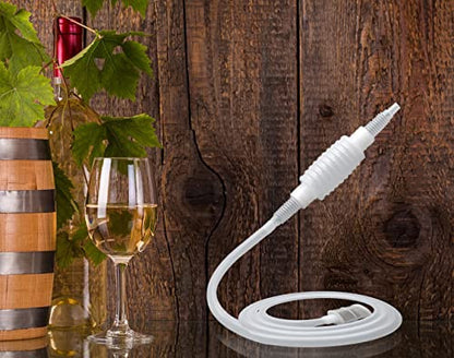 Wine Lifter bor szűrő készlet szifoncső műanyag 2 m, házi sörfőzéshez, sör, sörfőző