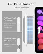 ESR iPad mini 7 tok vékony, háromszoros állvány, erős mágneses rögzítés, tartós