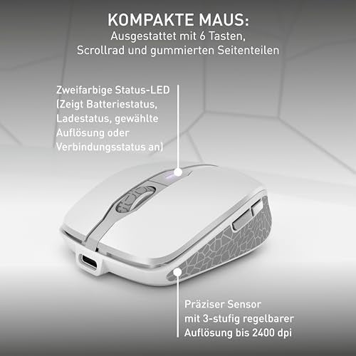 CHERRY DW 9100 SLIM vezeték nélküli billentyűzet és egér szett német kiosztás