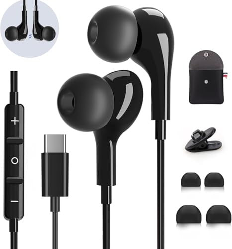 Samsung Galaxy S23 S24 S25 S22 Ultra A55 A35 A53 A56 A54 5G Hi-Fi fülhallgató USB C