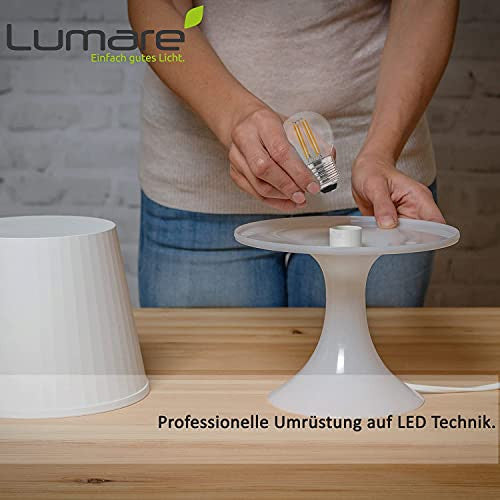 Lumare LED energiatakarékos izzó E27 G45 5 darabos, 5 watt, 500 lm, meleg fehér, 2700