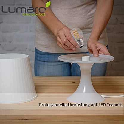 Lumare LED energiatakarékos izzó E27 G45 5 darabos, 5 watt, 500 lm, meleg fehér, 2700