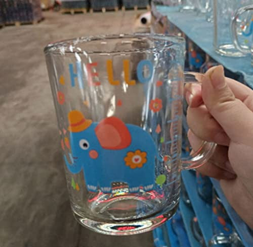Xfeyaqlo gyermek tejbögre szívószállal, hőálló, 400 ml ló