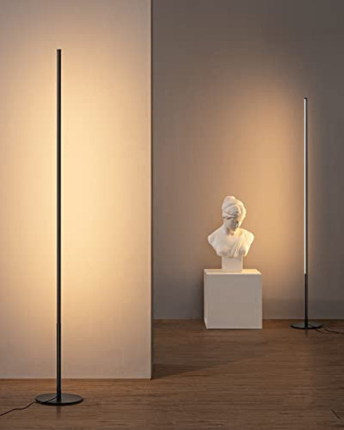 EDISHINE állólámpa LED állólámpa dimmelhető 3000K melegfehér, 1100 lumen, 147cm