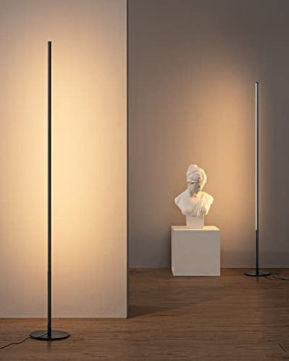 EDISHINE állólámpa LED állólámpa dimmelhető 3000K melegfehér, 1100 lumen, 147cm