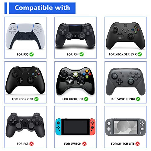 PlayVital Universal játékkontroller állvány fehér