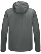 Little Donkey Andy könnyű kapucnis softshell dzseki férfiaknak futáshoz, túrázáshoz
