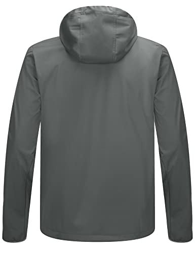 Little Donkey Andy könnyű kapucnis softshell dzseki férfiaknak futáshoz, túrázáshoz
