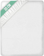 Mattress Protector, puha frottír matracvédő, vízálló, poratka elleni 90 x 190/200 –