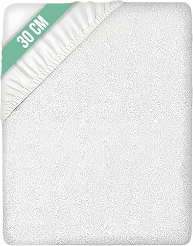 Mattress Protector, puha frottír matracvédő, vízálló, poratka elleni 90 x 190/200 –