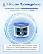 POOLPURE csere szűrő Bestway Spa-hoz, Type VI, Coleman SaluSpa 90352E, 6 darabos