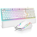 RedThunder K10 gaming billentyűzet és egér szett, QWERTZ DE kiosztás, fémlemez és