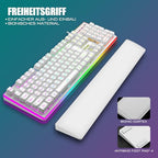 RedThunder K10 gaming billentyűzet és egér szett, QWERTZ DE kiosztás, fémlemez és